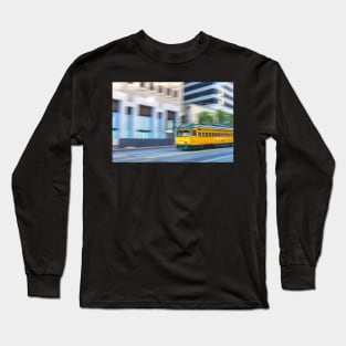 Yellow Cable Car Long Sleeve T-Shirt